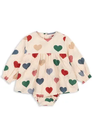 Konges Sløjd Vestito neonato ELIN ROMPER GOTS colore KS101498