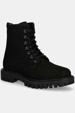 Tommy Hilfiger Scarpe in pelle CASUAL HILFIGER CHUNK Z NBK BOOT uomo colore FM0FM05149