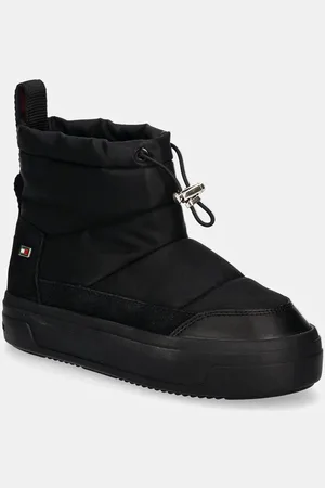 Tommy Hilfiger Stivali da neve FLAG NYLON MINI SNOWBOOT colore FW0FW08334