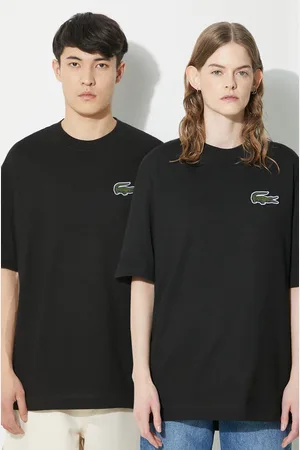 Lacoste T-shirt in cotone colore con applicazione