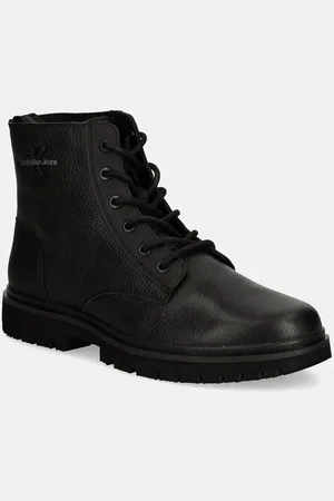 Calvin Klein Stivali EVA MID LACEUP BOOT LTH uomo colore YM0YM00751