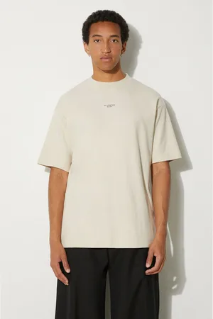Drôle de Monsieur T-shirt in cotone Slogan Classique uomo colore PERM-TS202-CO002-MT
