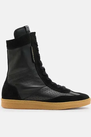 AllSaints Stivaletti alla caviglia in pelle Louise High Top donna colore W070FB