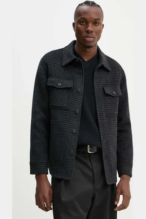 THEORY Camicia giacca in lana colore O0871406