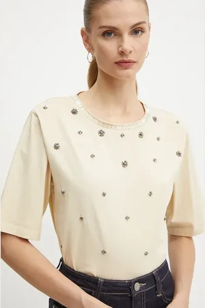 Pinko T-shirt in cotone donna colore 104441 A296