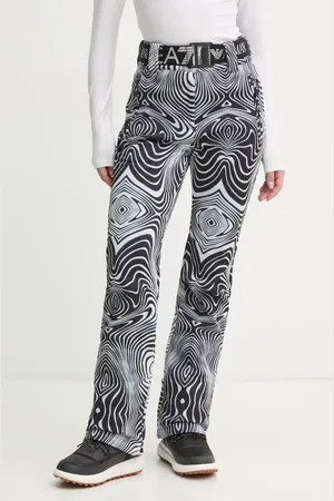 EA7 Pantaloni da sci Kitzbuhel High Waisted Softshell colore TN8HZ.6DTP03