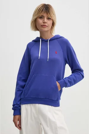 Ralph Lauren Felpa in cotone donna colore con cappuccio 211935583