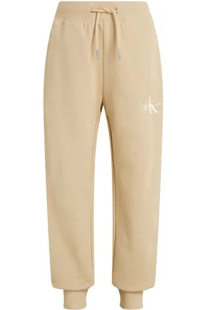 Calvin Klein Pantaloni tuta in cotone bambino/a MONOGRAM LOGO colore IU0IU00285