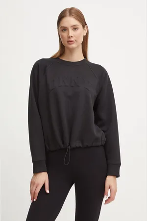 DKNY Felpa donna colore con applicazione DP4T9946