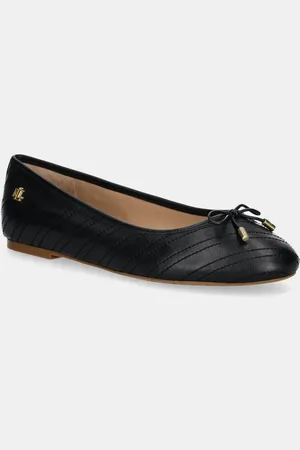 Ralph Lauren Ballerine in pelle Jayna colore 802951489001