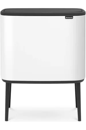 Brabantia Cestino dei rifiuti Bo Touch, 11 + 23 L