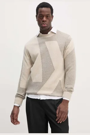 Armani Exchange Maglione in lana uomo colore 6DZM2Q ZM4QZ