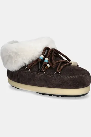 Moon Boot Stivali da neve in camoscio MB EVX MULE SUEDE BEADS colore 80D1470040 ML01