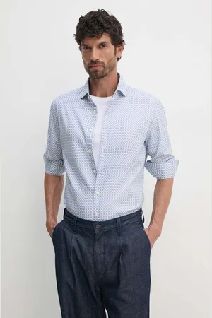 Hackett Camicia in cotone uomo colore HM3010115