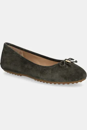 Ralph Lauren Ballerine in pelle scamosciata Jayna Driver colore 802951376003