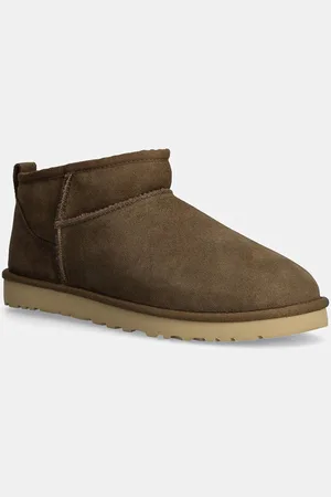 UGG Stivali da neve in camoscio Classic Ultra Mini colore 1137391-HCK