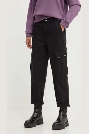 Vans Pantaloni in cotone colore VN000GWNBLK1