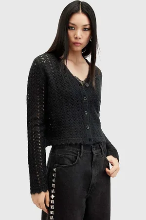 AllSaints Cardigan in lana VIVIAN colore W056KB