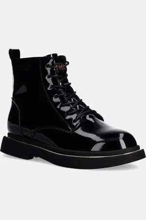 GOE Stivaletti alla caviglia in pelle donna colore OO2N4109 BLACK