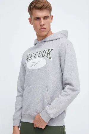 Reebok Felpa uomo con cappuccio