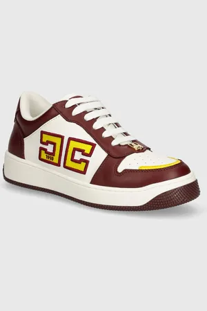 Elisabetta Franchi Sneakers in pelle colore SA40G46E2