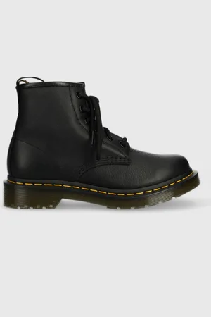 Dr. Martens Stivali da motociclista in pelle 101 donna DM30700001