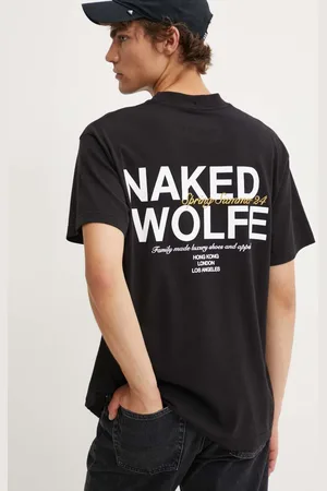 Naked Wolfe T-shirt in cotone uomo colore classic.tee