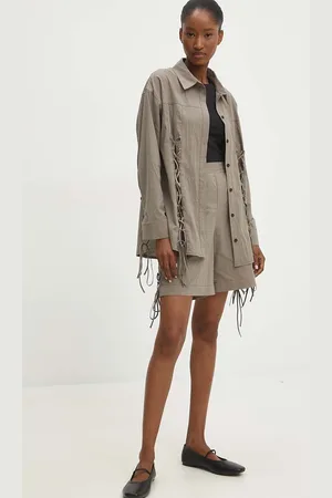 ANSWEAR Camicia in cotone donna colore