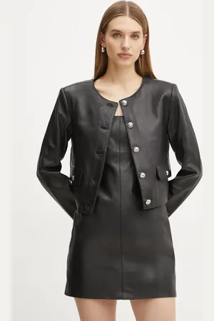 Michael Kors Giacca in pelle donna colore MF410AQFAF