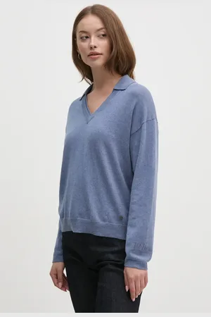 Pepe Jeans Maglione in misto lana ISELA POLO donna colore PL702222