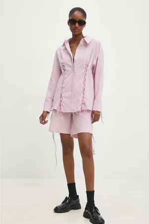 ANSWEAR Camicia in cotone donna colore