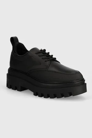 Calvin Klein Scarpe FLATFORM LACEUP DERBY MG MTL donna colore YW0YW01502