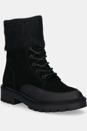Calvin Klein Stivaletti alla caviglia COMBAT MID LACE UP BOOT WL donna colore YW0YW01599