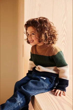 Liewood Maglione in cotone bambini colore arancione