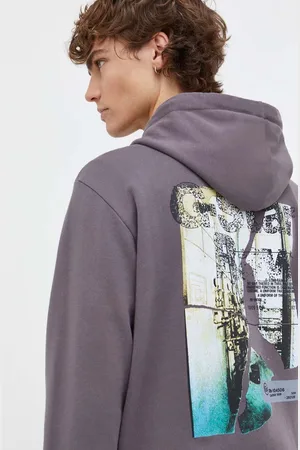 G-Star Felpa in cotone uomo colore con cappuccio