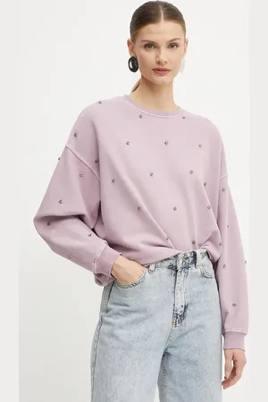 Pinko Felpa donna colore con applicazione 104387 A297
