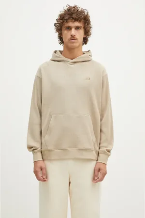 New Balance Felpa Waffle Knit Hoodie uomo colore con cappuccio MT43519SOT