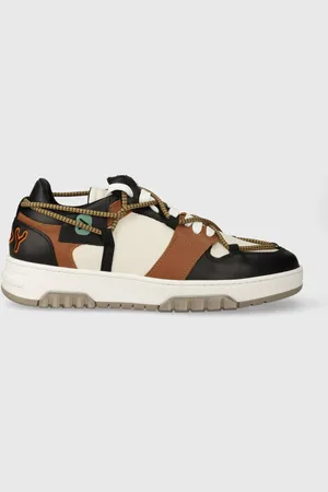 Off Play Sneakers in pelle SORRENTO SORRENTO 1 BROWN SHELL COGNAC LOW TOP