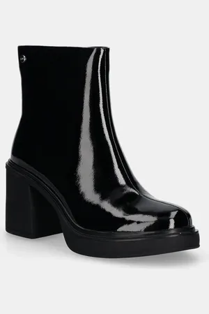 GOE Stivaletti alla caviglia in pelle donna colore OO2N4158 BLACK