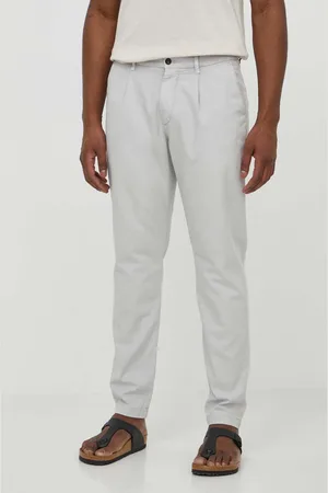 Tommy Hilfiger Pantaloni in lino misto colore