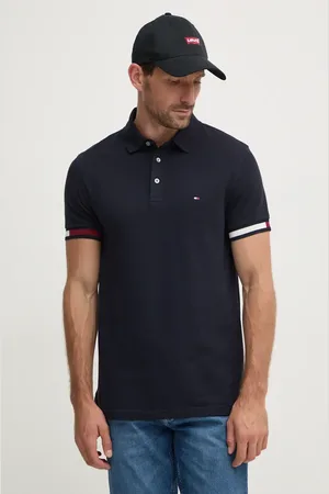 Tommy Hilfiger Polo uomo colore con applicazione MW0MW33156