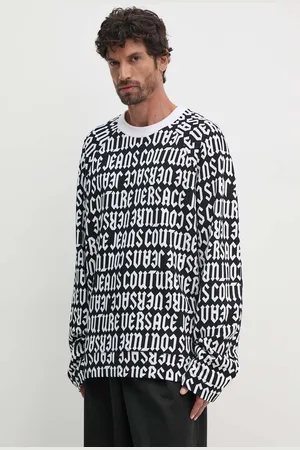 VERSACE Felpa in cotone uomo colore 77GAI316 FS157