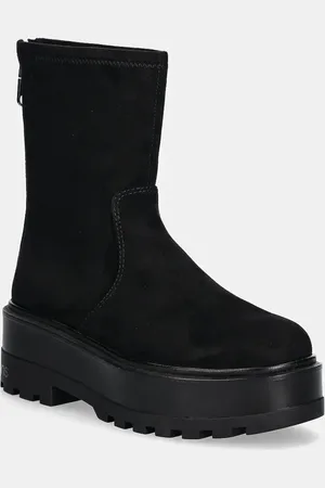 Calvin Klein Stivaletti alla caviglia FLATFORM ZIP MG SS donna colore YW0YW01602