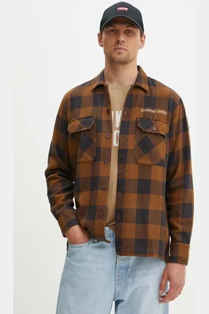Universal Works Camicia in cotone L/S Utility Shirt L/S UTILITY SHIRT uomo 29177 29177