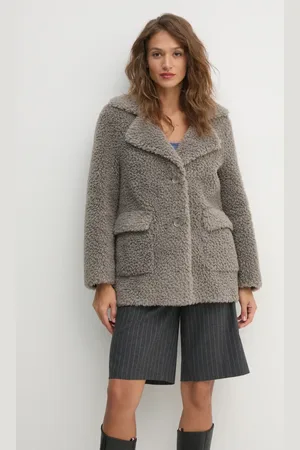 Sisley Cappotto con aggiunta di lana colore 24C7LN053