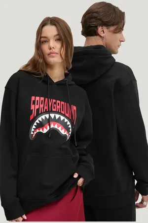 Sprayground Felpa in cotone colore con cappuccio SP666
