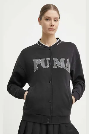 PUMA Felpa SQUAD donna colore con applicazione 677902