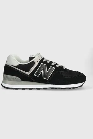 New Balance Sneakers 574 Black White ML574EVB