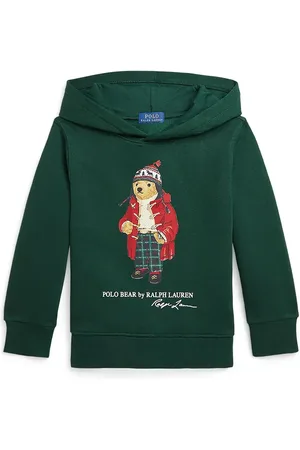 Ralph Lauren Felpa per bambini colore con cappuccio 322960440003