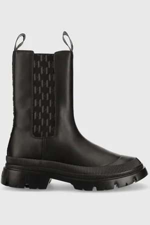 Karl Lagerfeld Stivaletti chelsea in pelle TREKKA MENS uomo